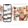 LZDOYY 3D Smart Nail Printer, 2400 dpi, AI Nail Recognition, Wi-Fi/DIY/USB, Orange view 3
