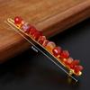 Anevous 4-Piece Crystal Hairpins for Women, Pomegranate view 3