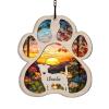 Memorial Sun Catcher, Acrylic Dog Memorial Ornament view 1