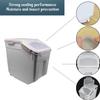 AnRui Airtight Dog Food Storage Container, Large, 13.6 kg, with Lid view 4