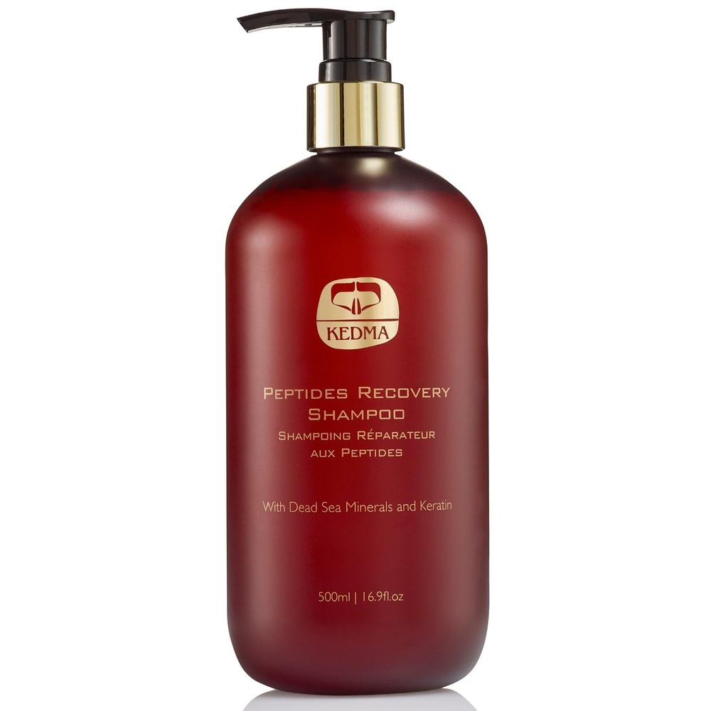 KEDMA Peptide Repair Shampoo for Fine & Brittle Hair, 500 ml