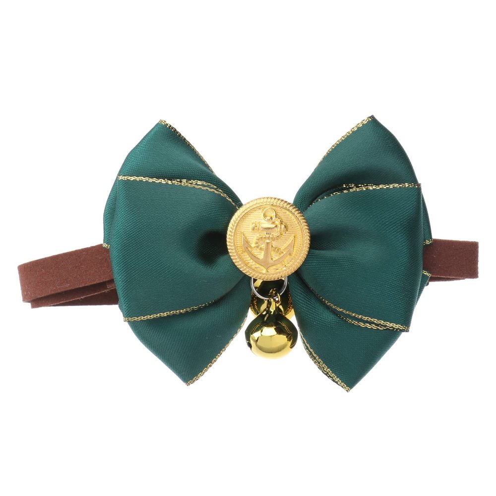 COLLBATH Stylish Dog Collar with Bow Knot and Bell