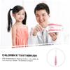 ORFOFE Girls' Panda Toothbrush with Soft Bristles and Non-Slip Handle view 2