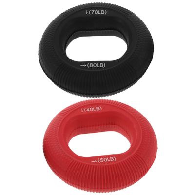 Supvox 2-Piece Adjustable Silicone Hand Grip Trainer Set