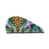 SamLng Sea Star Coral Velvet Hair Drying Cap view 1