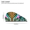 SamLng Sea Star Coral Velvet Hair Drying Cap view 4