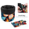 Bucket-Style Cosmetic Bags, 2-Piece Set, Large Capacity, Soft, Waterproof, Drawstring, Colorful Butterflies view 4