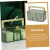Large Green Transparent PET Portable Medicine Box view 3