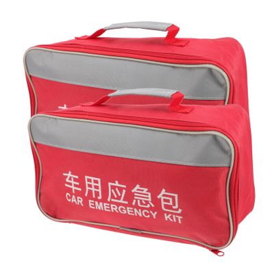 KOMBIUDA 2-Pack First Aid Bags for Camping and Travel, Portable Medicine Bags, Compact and Lightweight