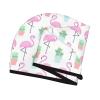 Tropical Flamingo Cute Cactus Coral Velvet Hair-Drying Cap for Women view 3