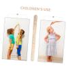 Wooden Growth Chart for Kids’ Rooms with Stars view 2