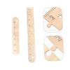 Wooden Growth Chart for Kids’ Rooms with Stars view 3
