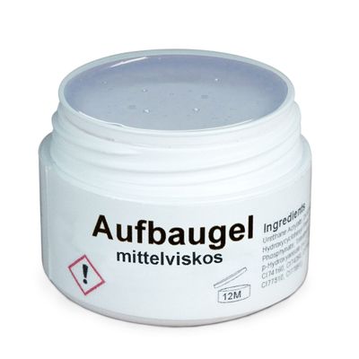 GS-Nails Medium-Viscosity Builder Gel, Made in Germany (1000 ml)