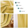 Blackout Thermal Curtain, Opaque Noise-Reducing, Easy to Install, 200 x 170 cm (W x H) view 3