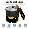 Travel Cosmetic Bag Set with Drawstring, Cartoon Little Ducks, Waterproof, 9.9 x 6.9 in / 25.2 x 17.6 cm and 6 x 3.5 in / 15.2 x 8.8 cm view 2
