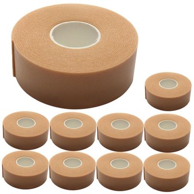 PLAFOPE Eyelash Extension Tape, Brown Adhesive Foam Tape, 10 Rolls