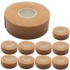 PLAFOPE Eyelash Extension Tape, Brown Adhesive Foam Tape, 10 Rolls view 1