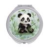 GFLFMXZW Panda Travel Makeup Mirror, 1x/2x Magnification view 1