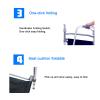 CGCSYZ Compact Folding Walker with Removable Seat view 4