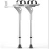 EPOTRDCV Adjustable Aluminum Forearm Crutches for Adults view 2
