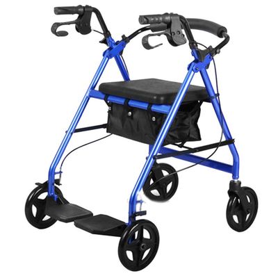 CGCSYZ Portable Folding Mobility Walker, Ultralight, Height-Adjustable, Aluminum Alloy