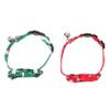 BESPORTBLE 2-Piece Christmas Cat Collar Set with Bells and Bow Decor view 1