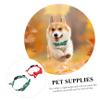 BESPORTBLE 2-Piece Christmas Cat Collar Set with Bells and Bow Decor view 3