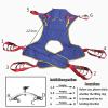 Toileting Full-Body Patient Lift Sling, L, 150 kg Capacity view 4