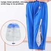 AQUASHIELDING Catheter Leg Bag Pants, Shortened Style, 2,000 mL Capacity, 2XL view 4