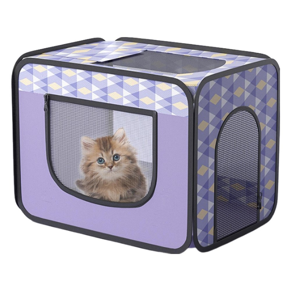 Bexdug Pet Dryer Box, Foldable Dog Box, Soft Dog House