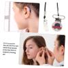 Hearing Aid Clip Safety Cable for Children, Black, Stainless Steel view 2