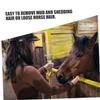 BESPORTBLE 2-Piece Grooming Combs for Horses and Cattle, High-Quality Steel, Non-Slip Handles view 3