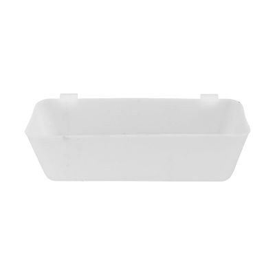 VILLFUL 10-Pack White Plastic Feeders for Pet Pigeons