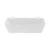 VILLFUL 10-Pack White Plastic Feeders for Pet Pigeons view 1