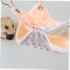 ORFOFE Warm Double-Layer Fabric Pet Hammock for Small Animals view 3
