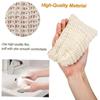 20 Cotton and Linen Soap Net Bags with Drawstrings view 2
