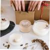 ABOOFAN Round Wooden Tooth Box for Children's Baby Teeth and a Lock of Hair view 3