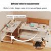 KHLMSRXJ Adjustable Overbed Table with Wheels view 2