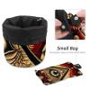 2-Piece Makeup Bag Set, Travel Cosmetic Pouches, Waterproof, Drawstring, Illuminati Pyramid Eye view 4