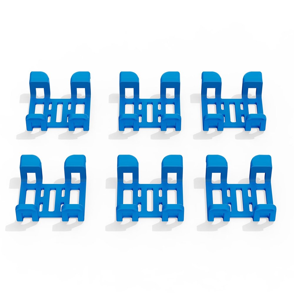 Heblumin 6 Rubber Clips for Trac-ti GPS Dog 4 Tracker