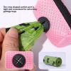 Avocado Dog Poop Bag Dispenser with Leash Clip view 4