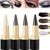Long-Wear Waterproof Gel Eyeliner, Natural Black, Smudge-Proof, 4-Piece Set view 1
