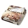 Golden Retriever Print Fleece Blanket for Dogs view 3