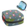 Merry Christmas Tree Santa Claus-667 First Period Kit for Girls, Menstrual Pad and Tampon Organizer view 1