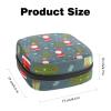 Merry Christmas Tree Santa Claus-667 First Period Kit for Girls, Menstrual Pad and Tampon Organizer view 2