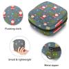 Merry Christmas Tree Santa Claus-667 First Period Kit for Girls, Menstrual Pad and Tampon Organizer view 3