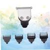 Mikinona Metal Beard Trimmer Head for Electric Beard Shaver, 4 Guide Combs, Silver view 4