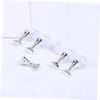 Nail Art Training Stand, 2-Piece Acrylic and Metal Set view 2