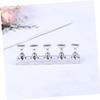 Nail Art Training Stand, 2-Piece Acrylic and Metal Set view 3
