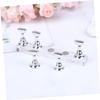 Nail Art Training Stand, 2-Piece Acrylic and Metal Set view 4